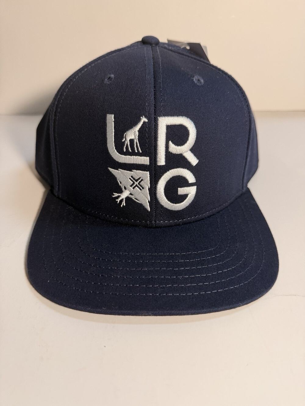 LRG LIFTED RESEARCH GROUP BLACK SNAPBACK HAT ADJUSTABLE CAP NWT
